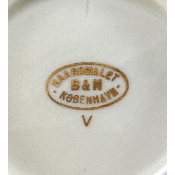 Vintage Danish Mini Ashtray “Hilsen fra Ribe” B&M København Denmark 4” - Picture 5 of 5